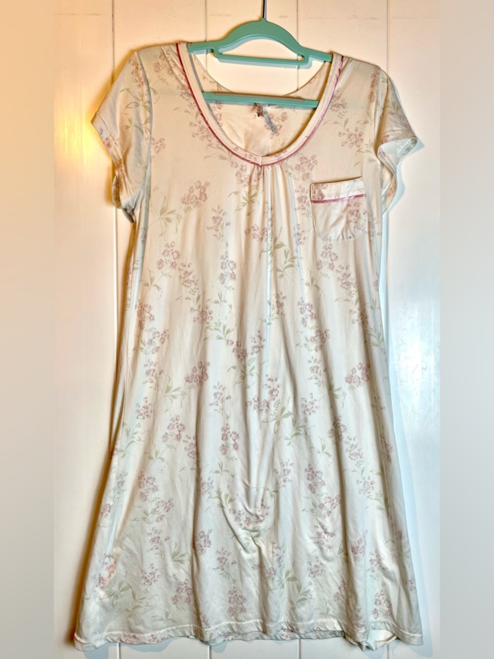 Body Touch Cottage Core Floral Nightgown, Size M